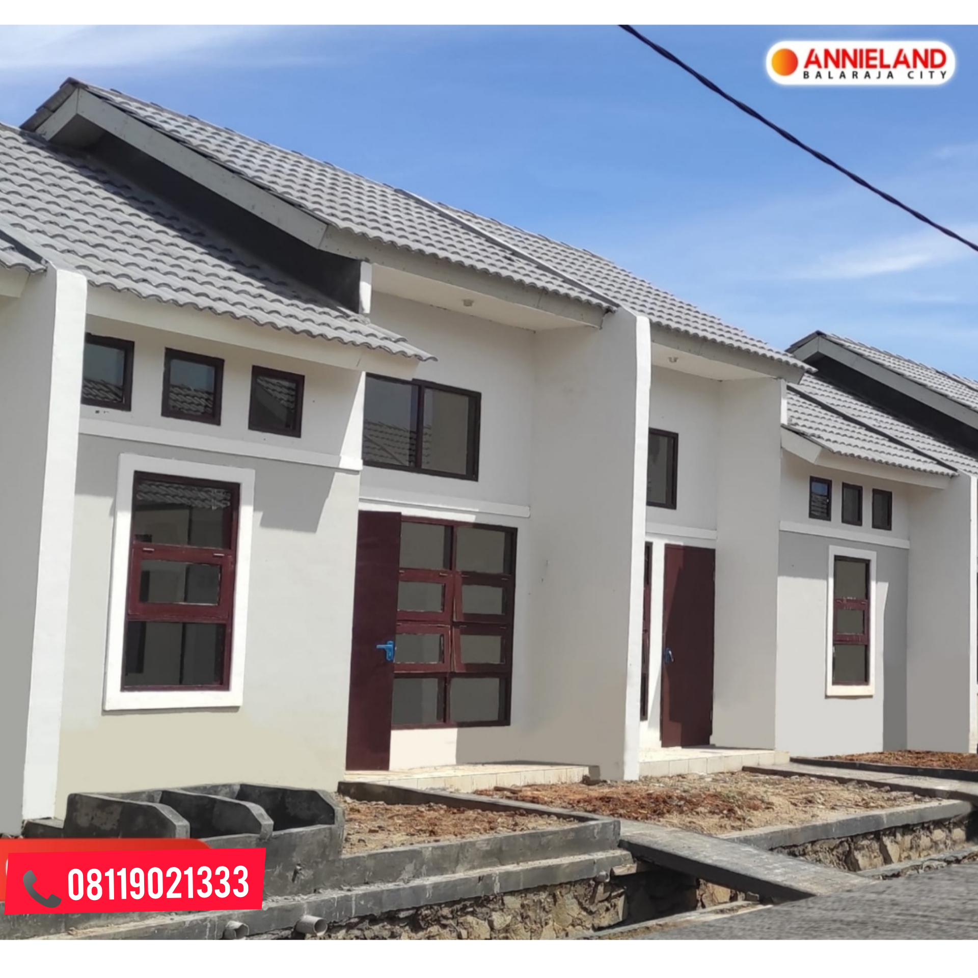 RUMAH SUBSIDI SIAP HUNI DEKAT STASIUN TANGERANG DP 2,5JUTA