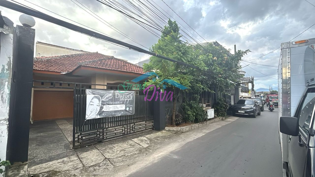 RUMAH LUAS SUDAH SHM DI JALAN CIBULUH TANAH SEREAL KOTA BOGOR