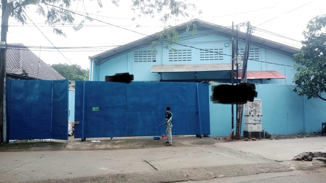Jual gudang kosong luas dan siap pakai di Al Mujahiddin, Bekasi