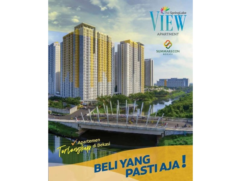 Apartemen Siap Huni di Springlake View Summarecon Bekasi