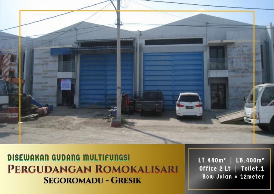 Gudang MultiFungsi Pergudangan Romokalisari, Kebomas, Gresik.
