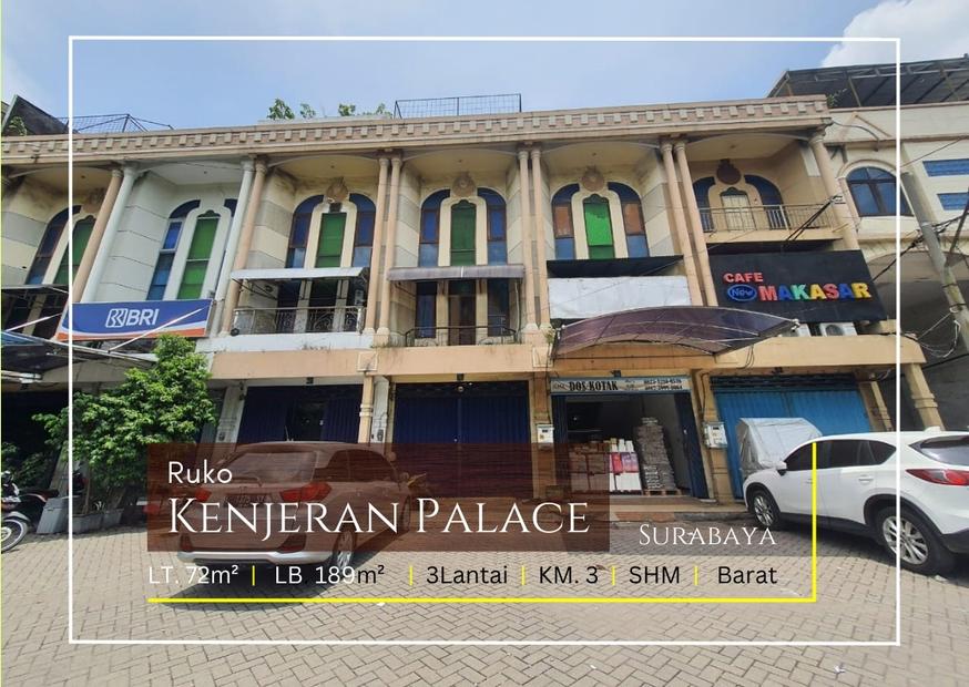 Ruko 3 Lantai SHM Siap Guna di Kenjeran Palace, Tambaksari, Sura