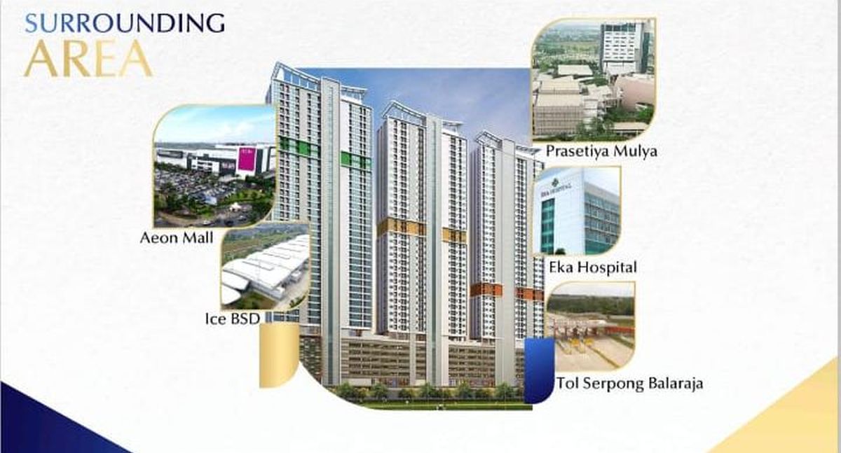 Apartemen B Residence BSD Serpong MD925