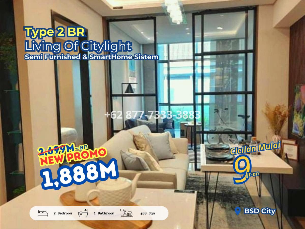 Branz BSD, Apartemen Premium di CBD BSD City MD945