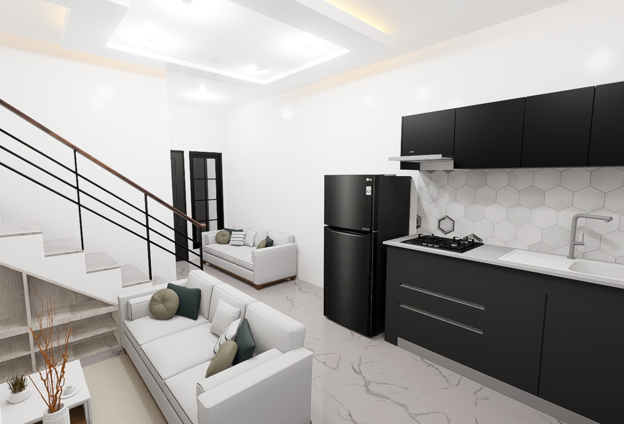 Rumah 2 Lantai Kelapa Dua Depok, Deket Stasiun UI Nempel BRIMOB