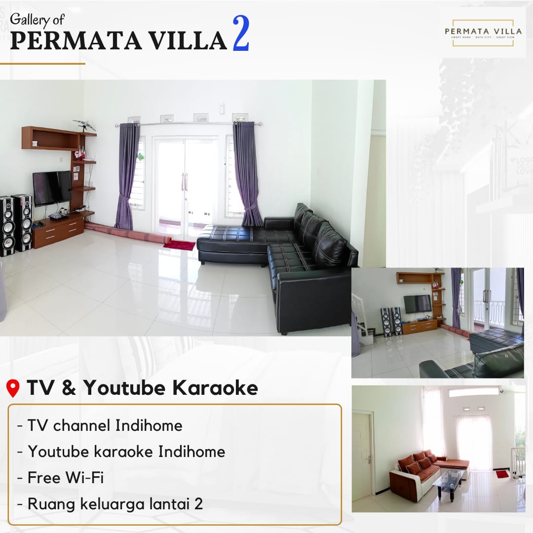 Disewakan Villa Kawasan Wisata Kota Batu Lengkap HARGA PER MALAM