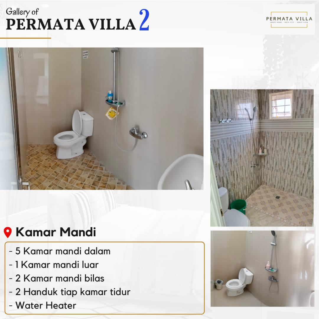 Disewakan Villa Kawasan Wisata Kota Batu Lengkap HARGA PER MALAM
