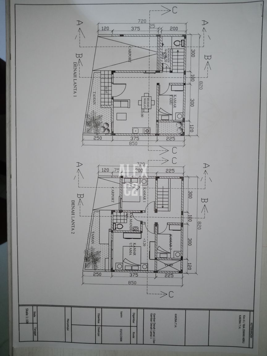 dijual Rumah townhouse 2 Lantai di Rawa Buaya Cengkareng Jakbar