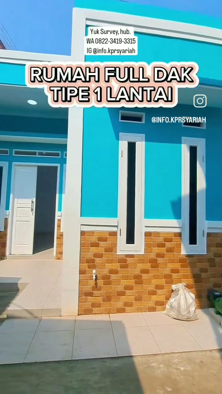 Rumah ready 1lantai minimalis Cipinang Muara Jakarta Timur