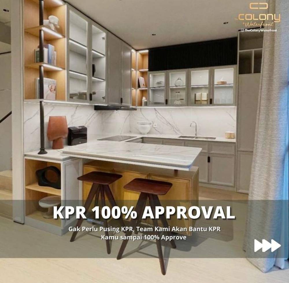 Rumah Mewah di The Colony at Waterfront Lippo Cikarang MP417