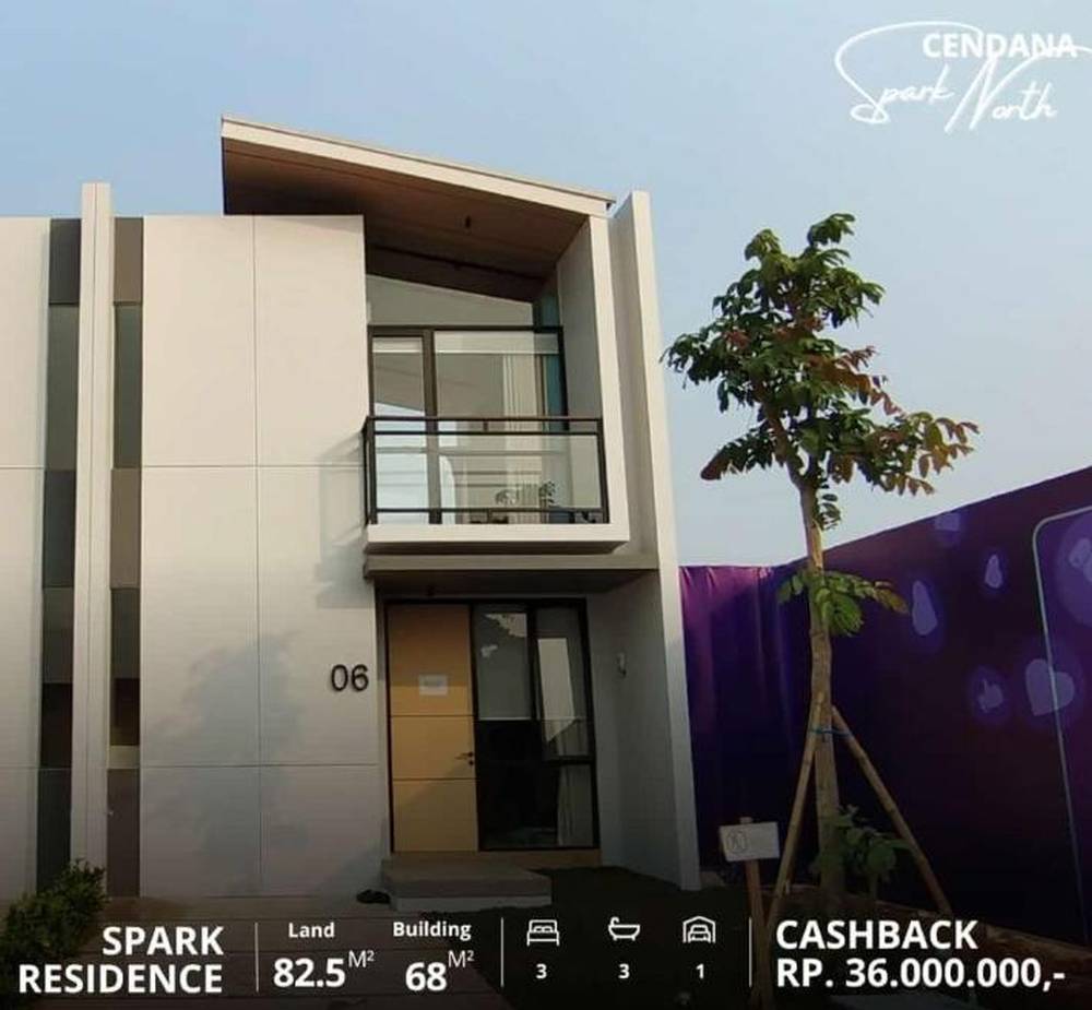 Rumah Cendana Spark Lippo Cikarang MP416