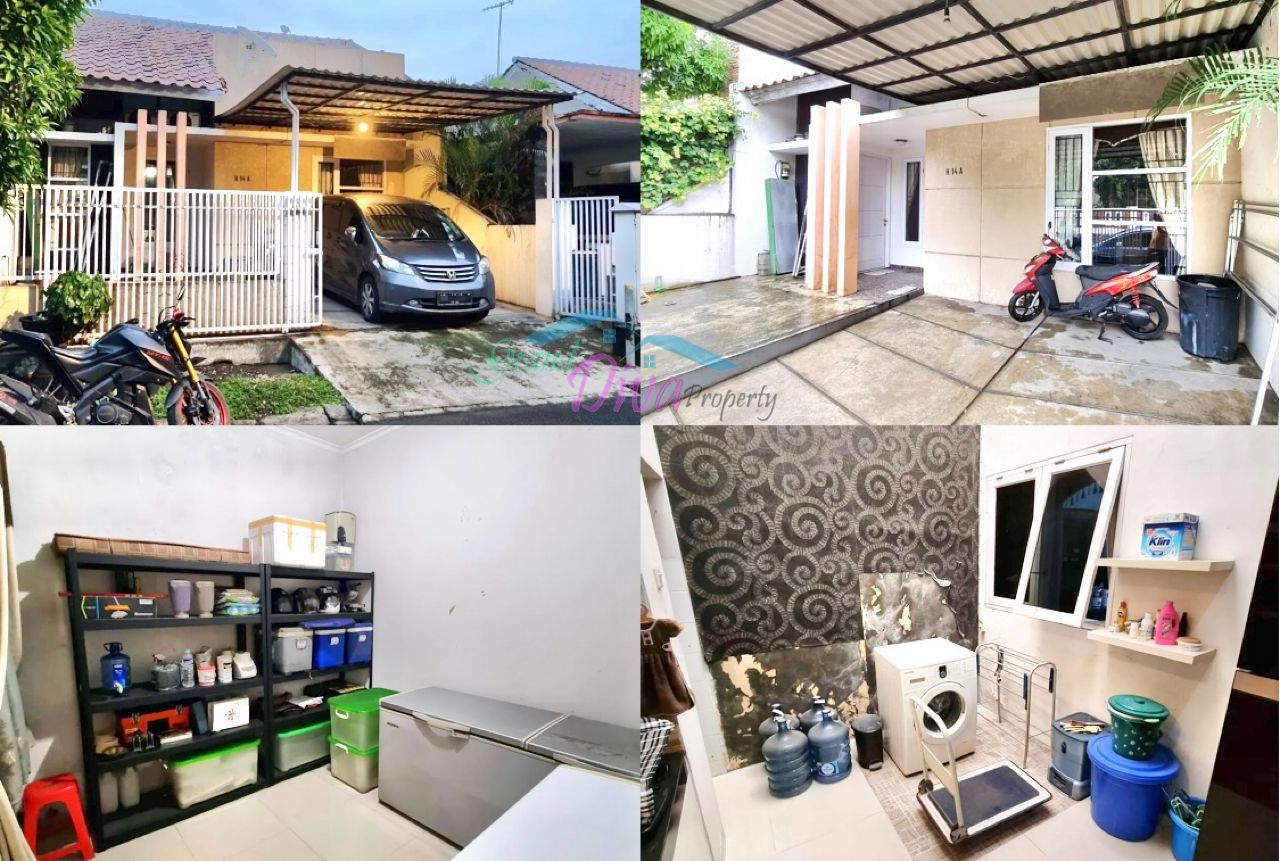 DI JUAL RUMAH BAGUS SEMI FURNISHED DI CLUSTER GARDENIA RESIDENCE