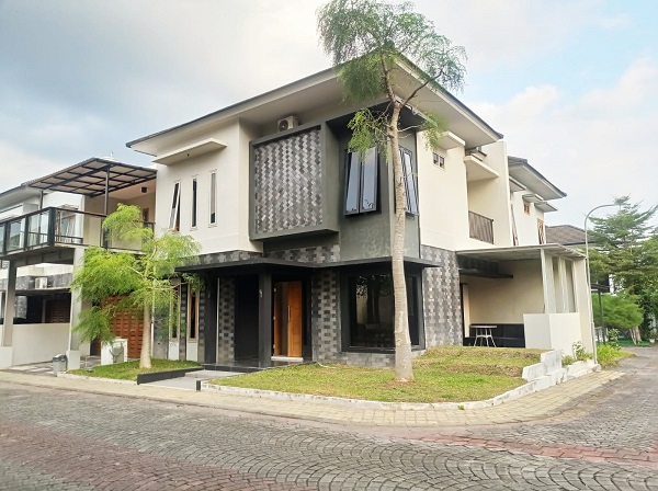 Rumah mewah Hook siap huni di perum Fasco Mansion Palagan sleman