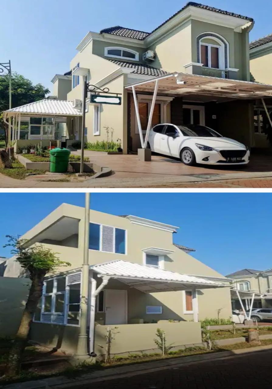 DIJUAL RUMAH SAMARA HOOK LT 108/96 SHM GADING SERPONG
