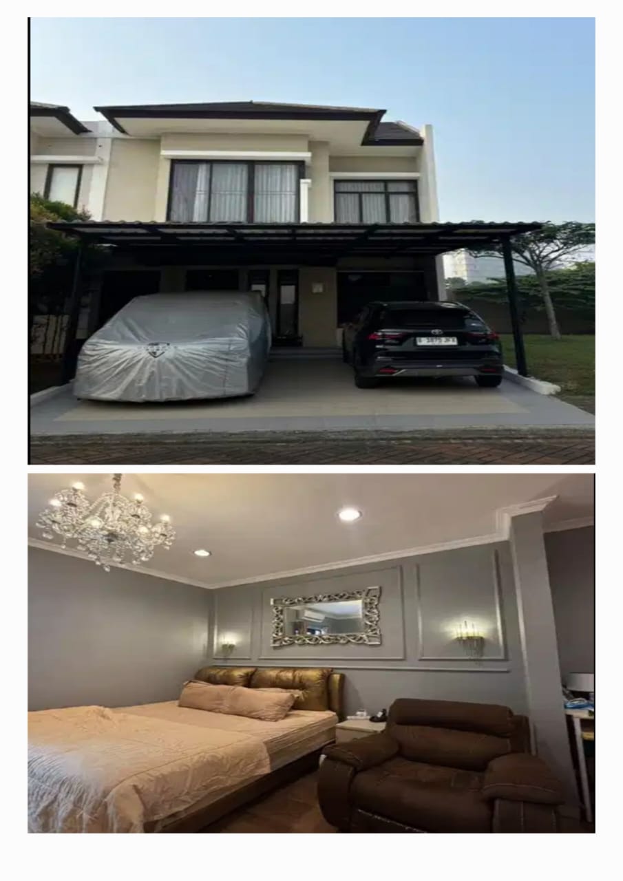 DIJUALCEPAT RUMAH ILUUSTRIA EMINENT BSD LT 126/180 SHM