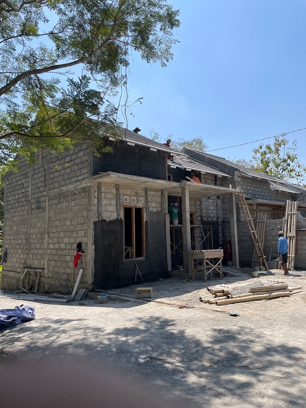 Cluster Murah dalam proses finishing di Bangun jiwo Bantul