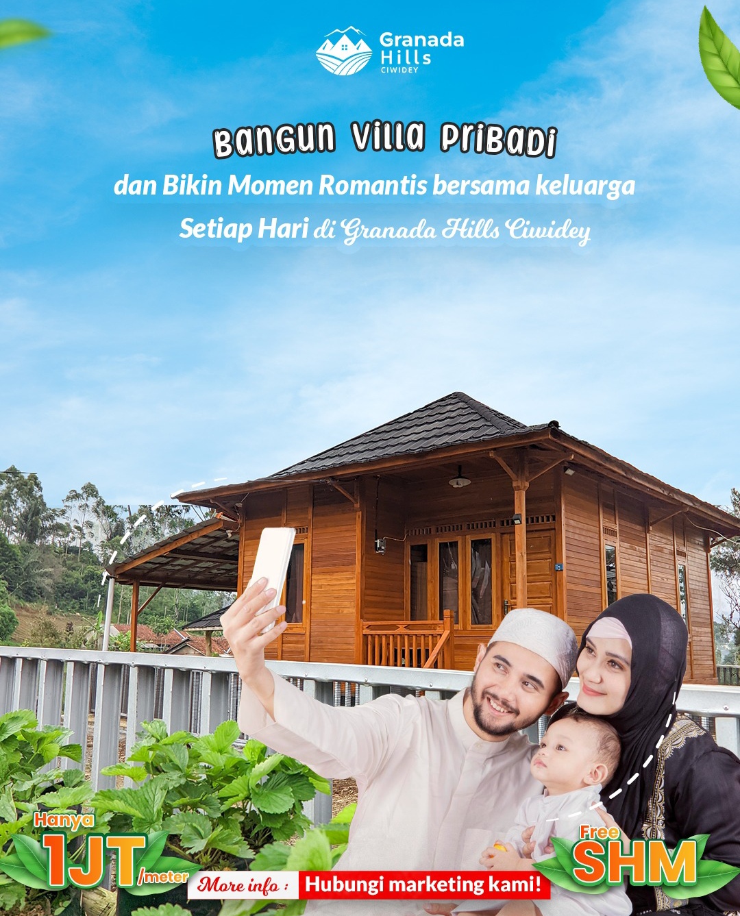 Kavling Kebun Strawbery di Jantung Wisata Ciwidey