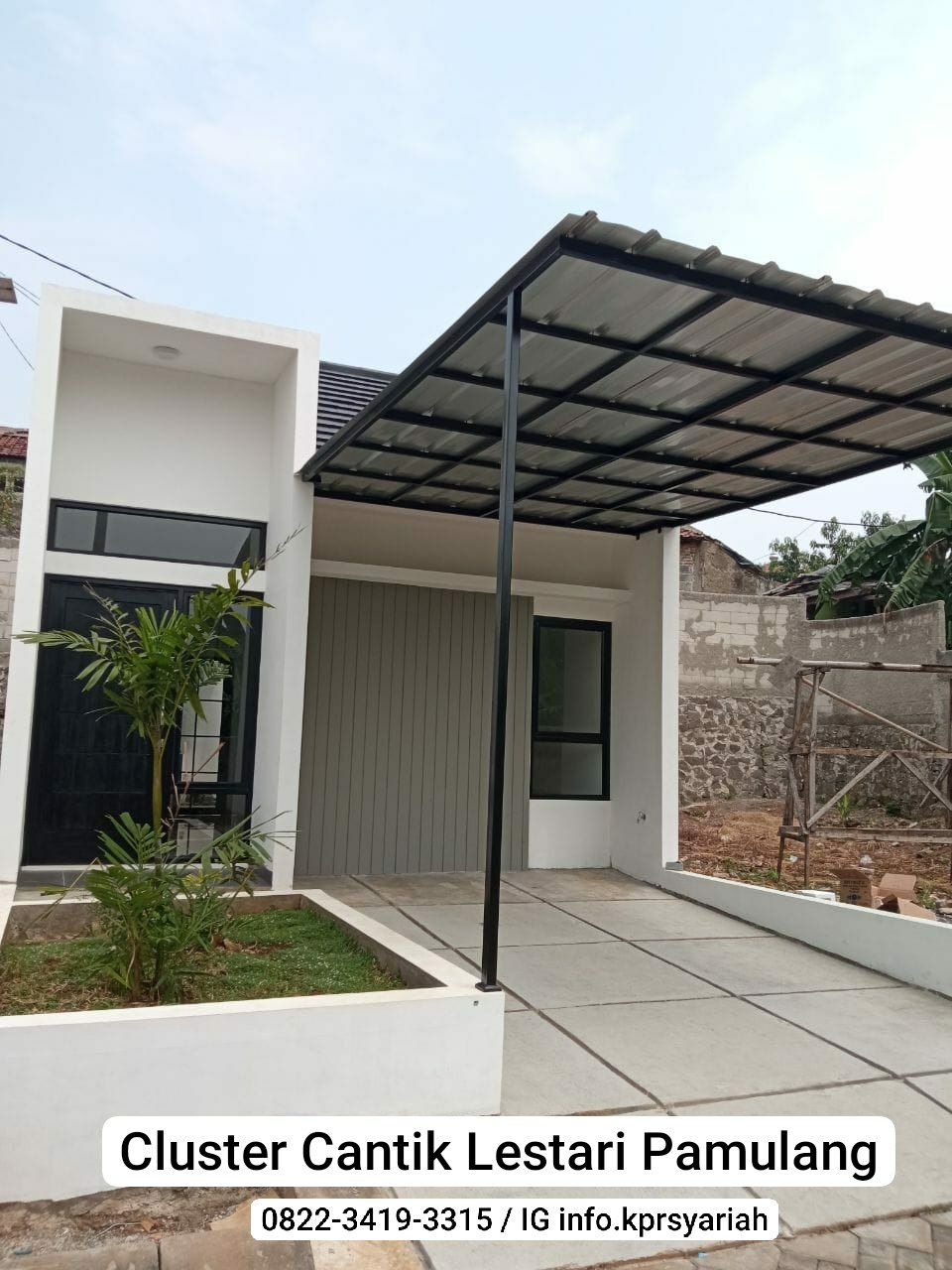 Rumah baru Cluster Cantik Lestari Pamulang Tangerang Selatan
