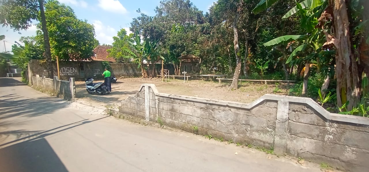 Tanah pekarangan strategis untuk kavling di sumberadi sleman