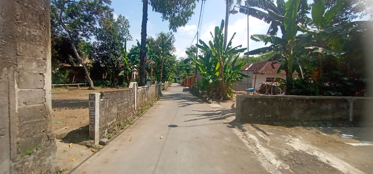 Tanah pekarangan strategis untuk kavling di sumberadi sleman