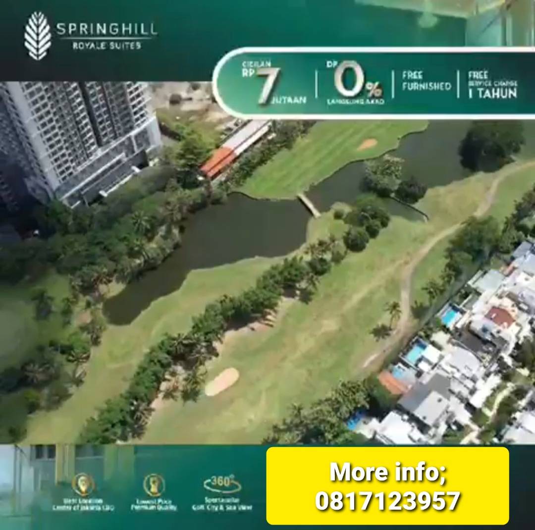 Apartemen Mewah di Jakarta, The Springhill Royal Suite MP418