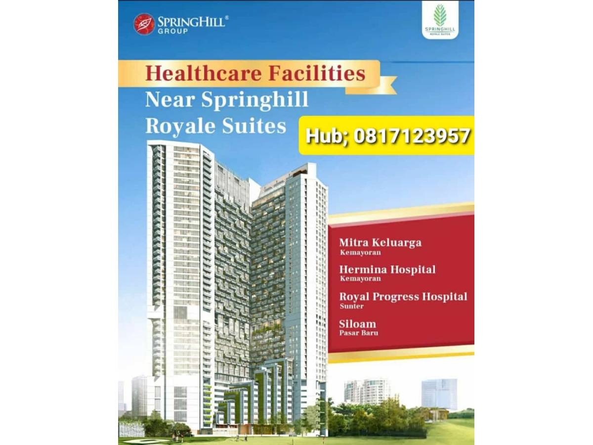 Apartemen Mewah di Jakarta, The Springhill Royal Suite MP418