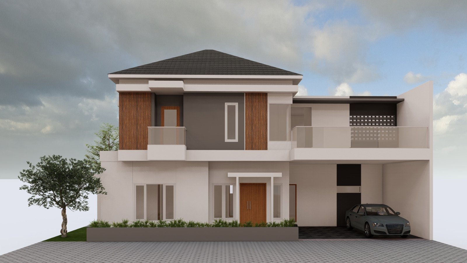 Bulan promo rumah mewah siap bangun di Fasco mansion palagan