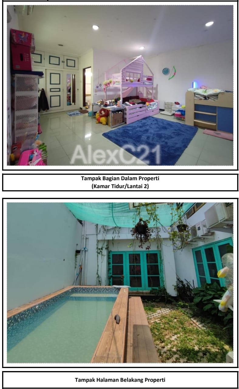 Dijual Rumah dengan kolam renang di Mampang Prapatan