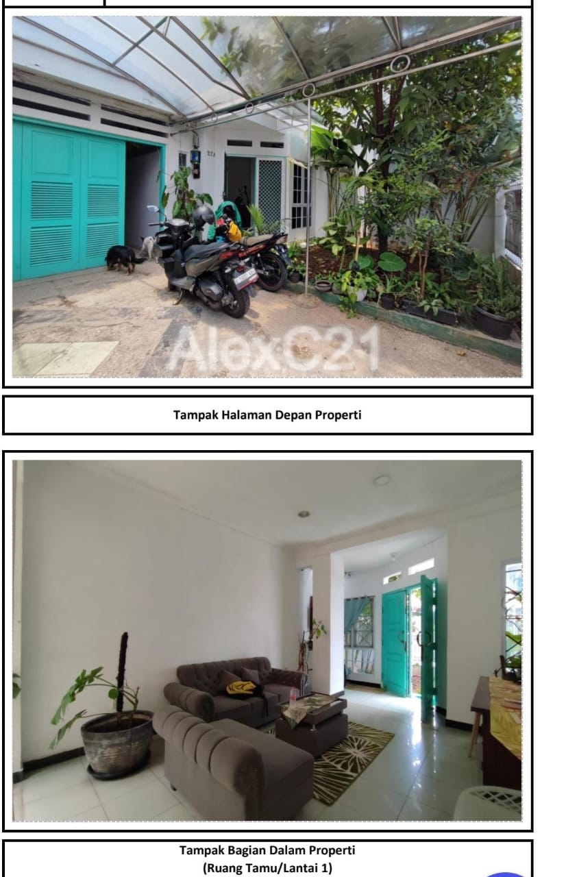 Dijual Rumah dengan kolam renang di Mampang Prapatan