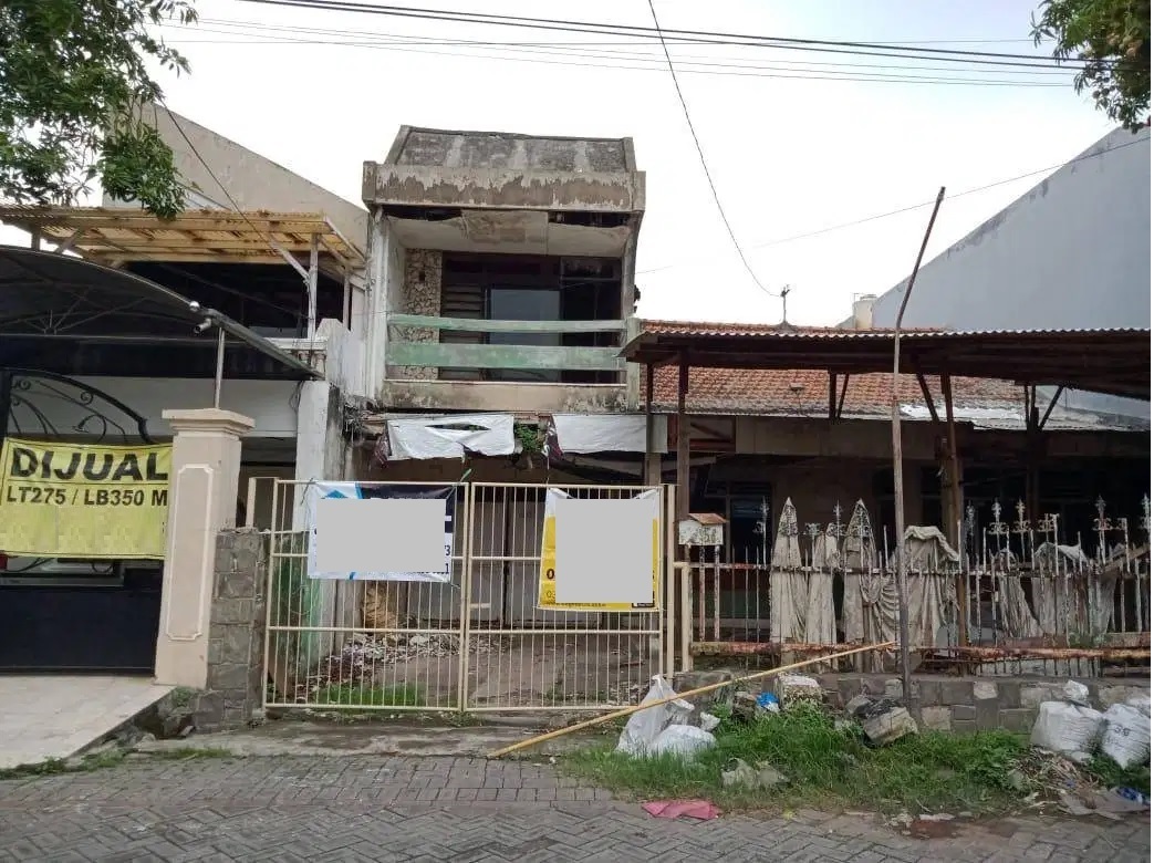 rumah disewakan gayungsari barat surabaya
