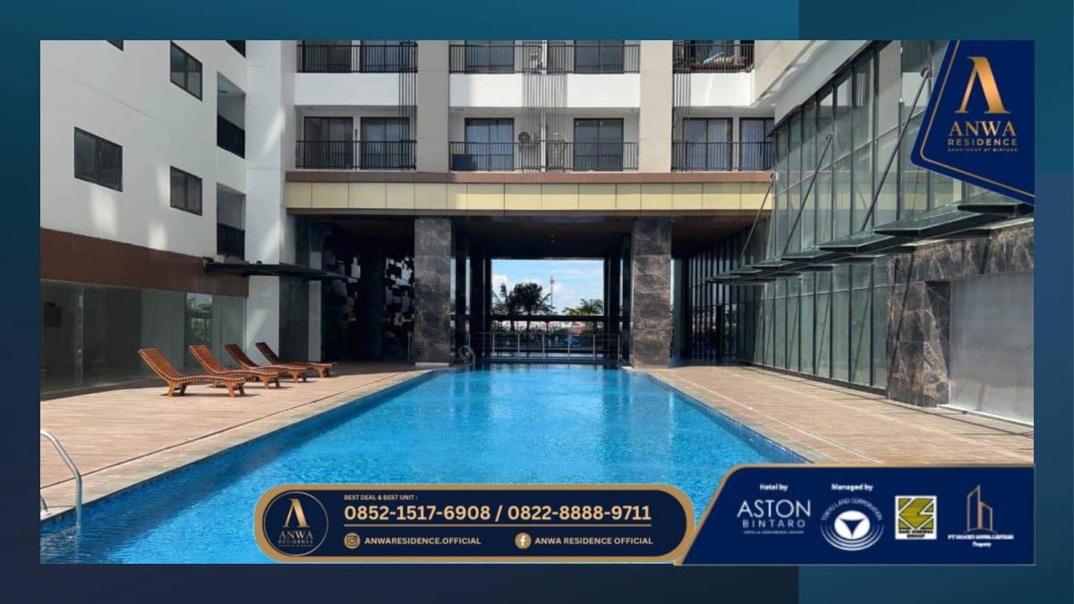 Anwa Residence Bintaro, Apartemen Siap Huni MP414