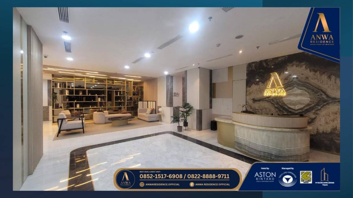 Anwa Residence Bintaro, Apartemen Siap Huni MP414