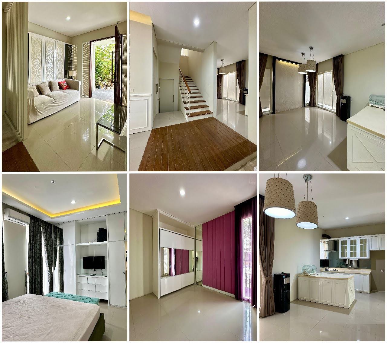 Rumah GREEN HILL Citraland , Surabaya Barat sangat asri