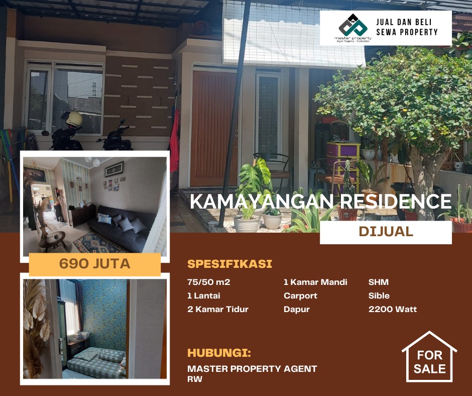 Jarang ada 600 jutaan di Kamayangan Residence Arcamanik Bandung