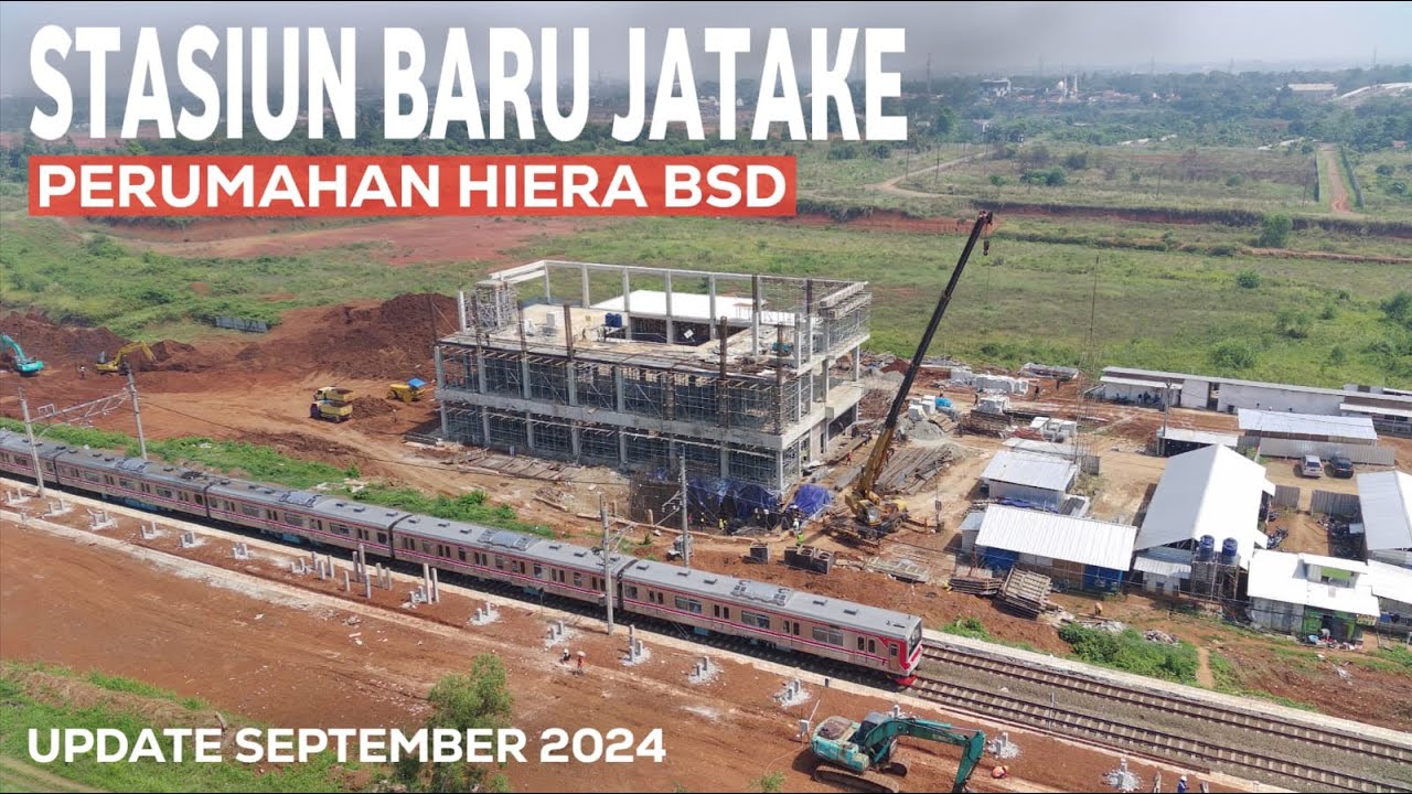 DIJUAL TANAH 1,2 HA UTK HUNIAN , JATAKE CISAUK, 1,1 KM KE STASIU