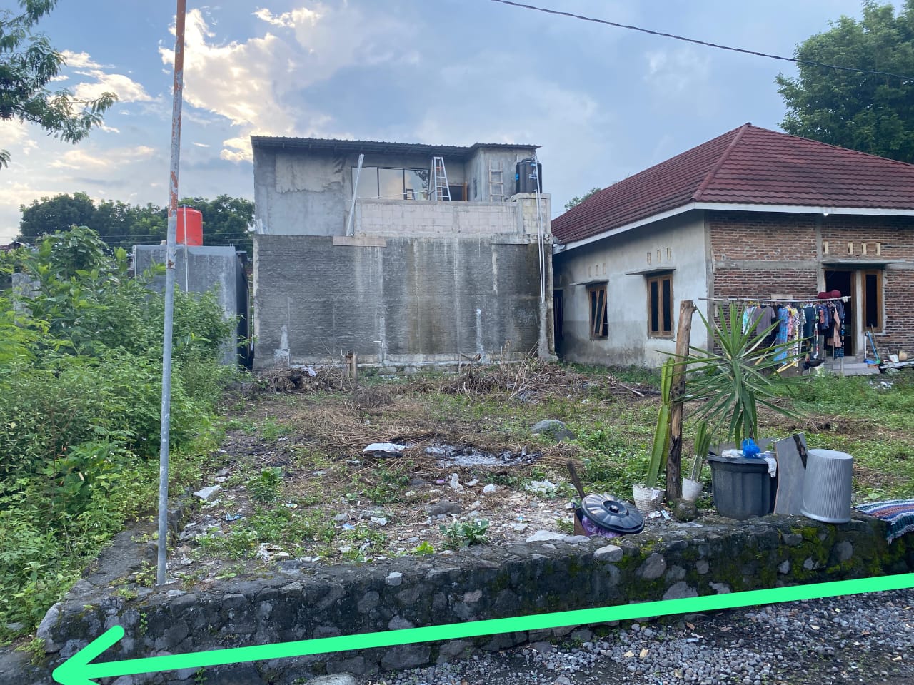 Tanah Murah Strategis dekat Pasar Jangkang Sleman