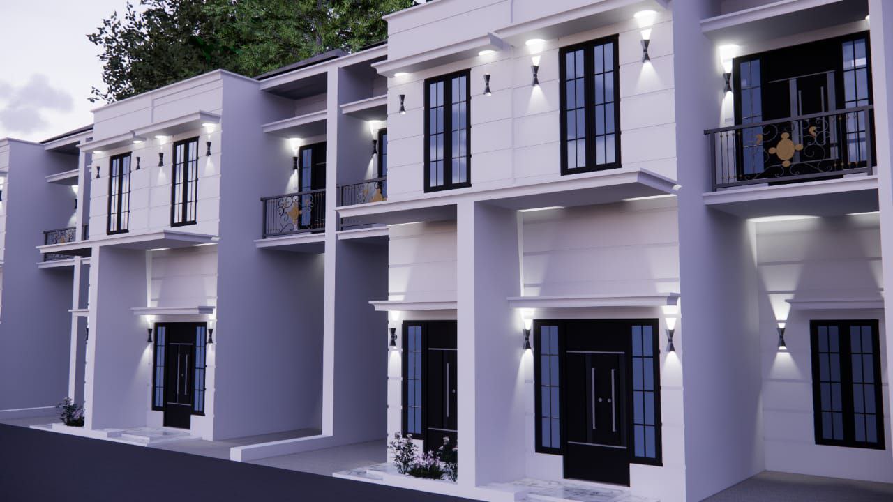 Rumah modern klasik Kalisari Pasar Rebo Jakarta Timur bisa kpr
