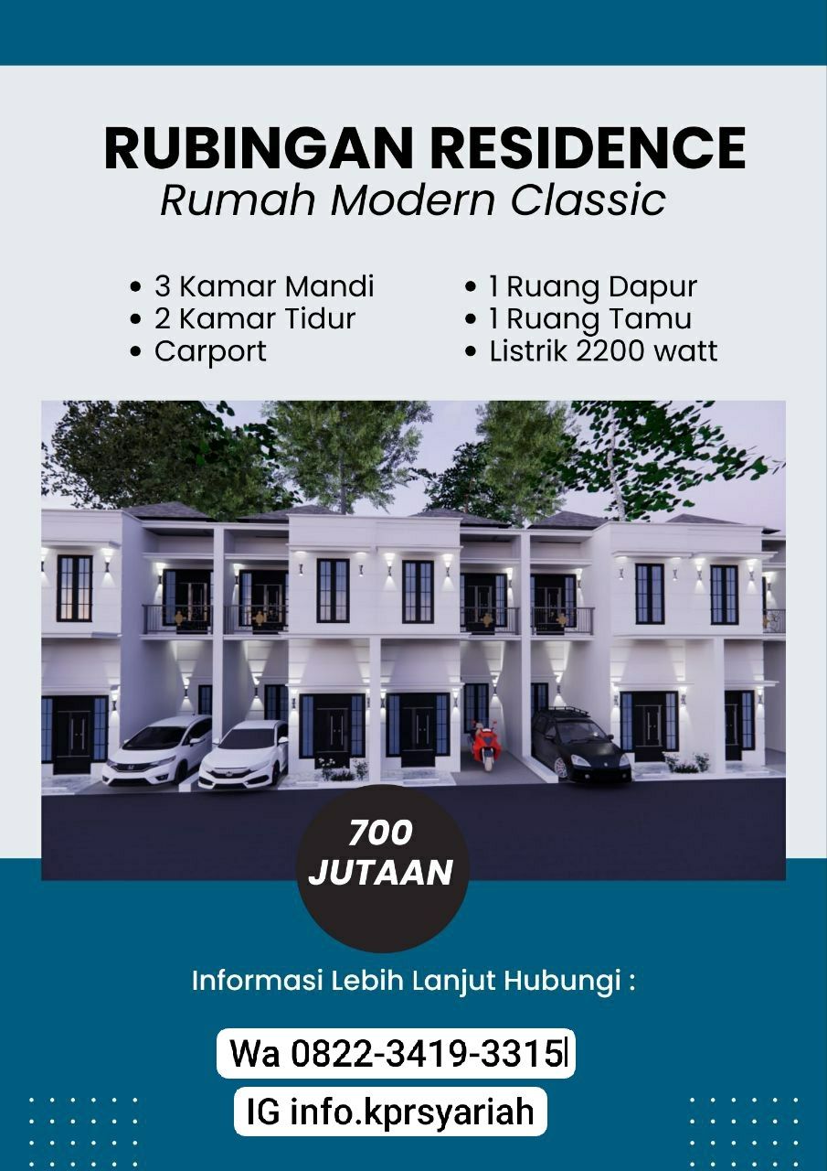 Rumah modern klasik Kalisari Pasar Rebo Jakarta Timur bisa kpr