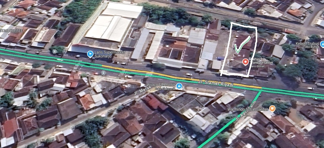 Tanah strategis tepi jalan utama di Sukoharjo Jawa Tengah