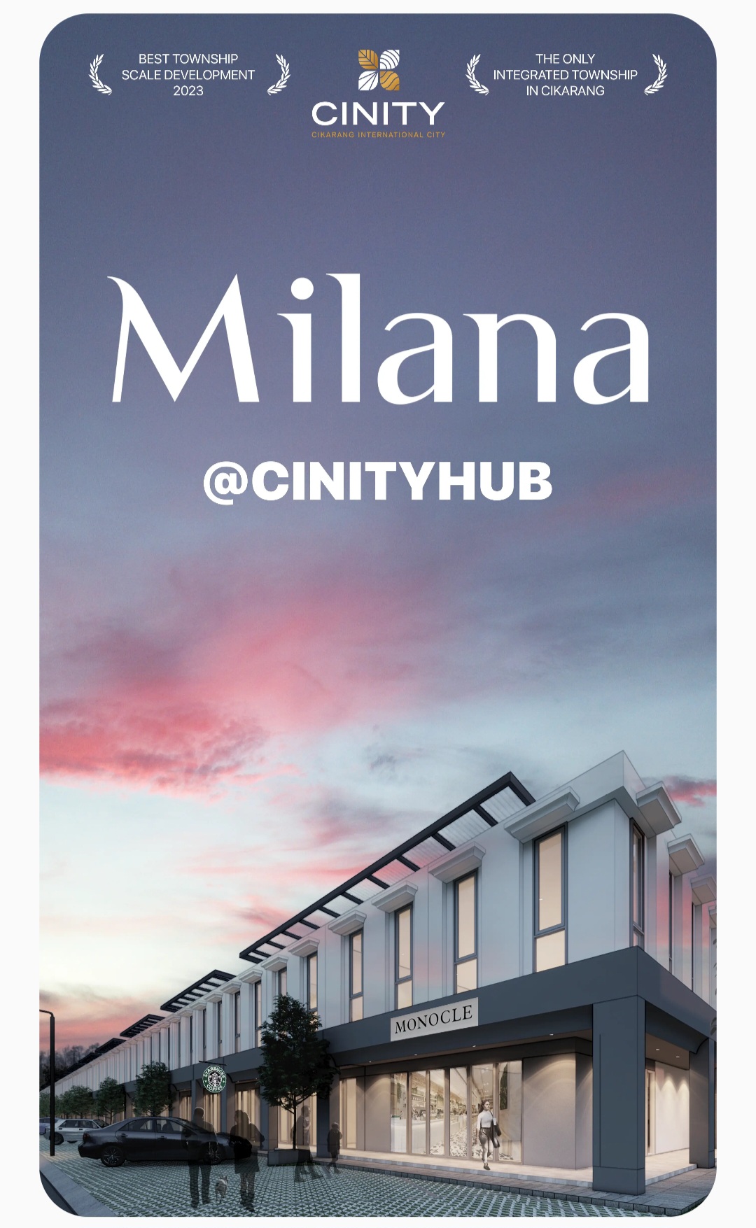 Ruko 2 lantai di Cikarang International City