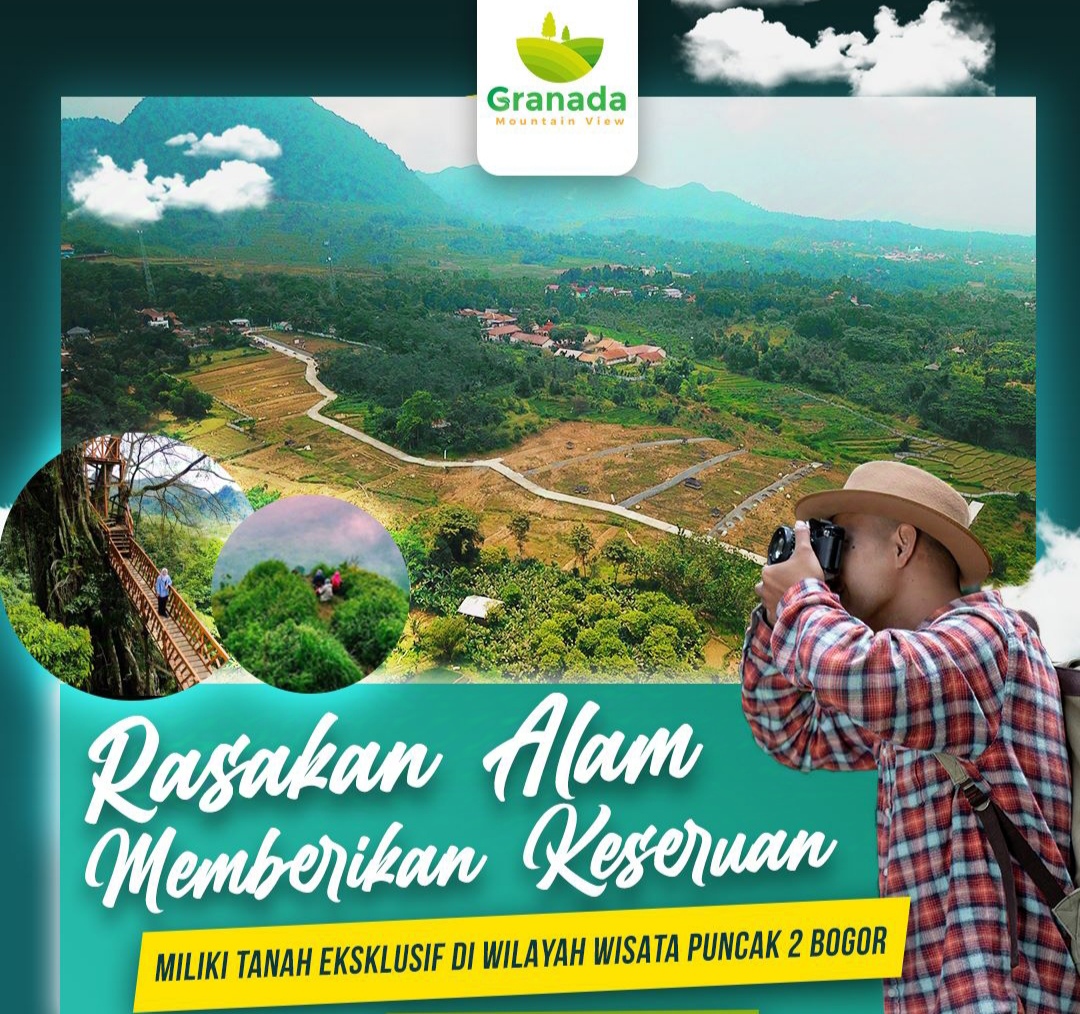 Bebas bangun Rumah atau Villa di Lokasi Strategis dekat wisata