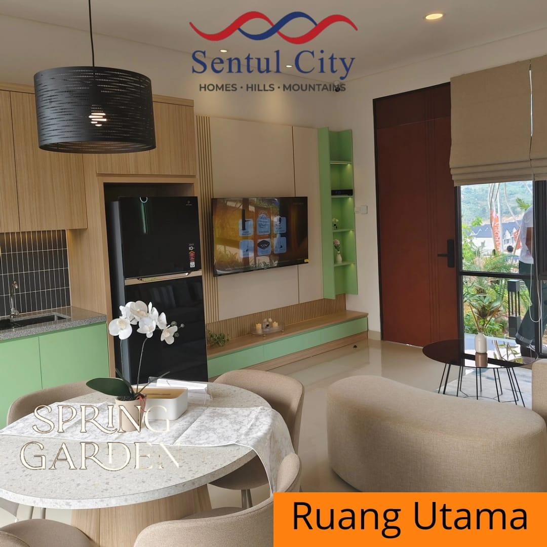 Spring Garden, Rumah View Gunung Pancar di Sentul City MD967