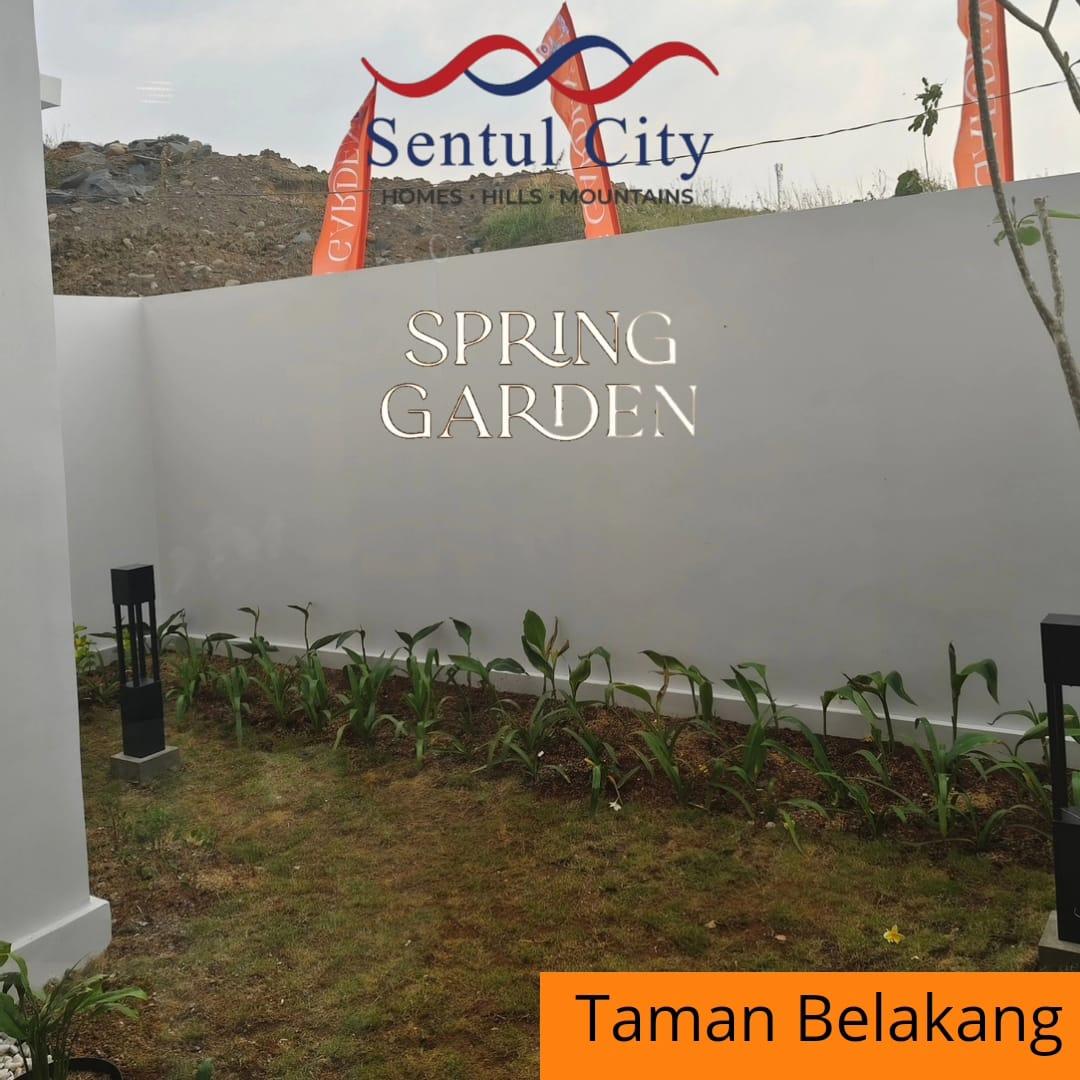 Spring Garden, Rumah View Gunung Pancar di Sentul City MD967