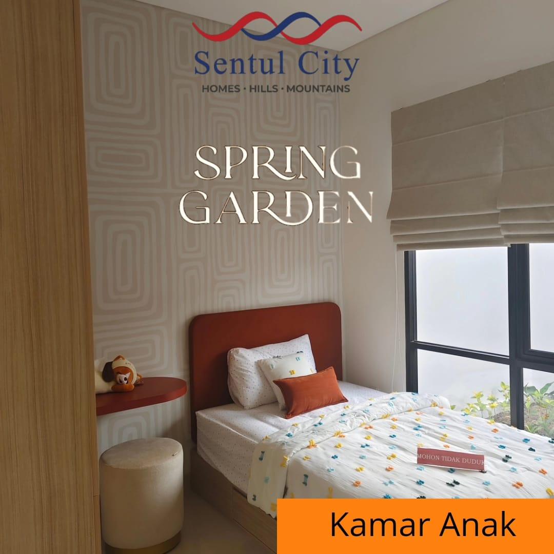 Spring Garden, Rumah View Gunung Pancar di Sentul City MD967