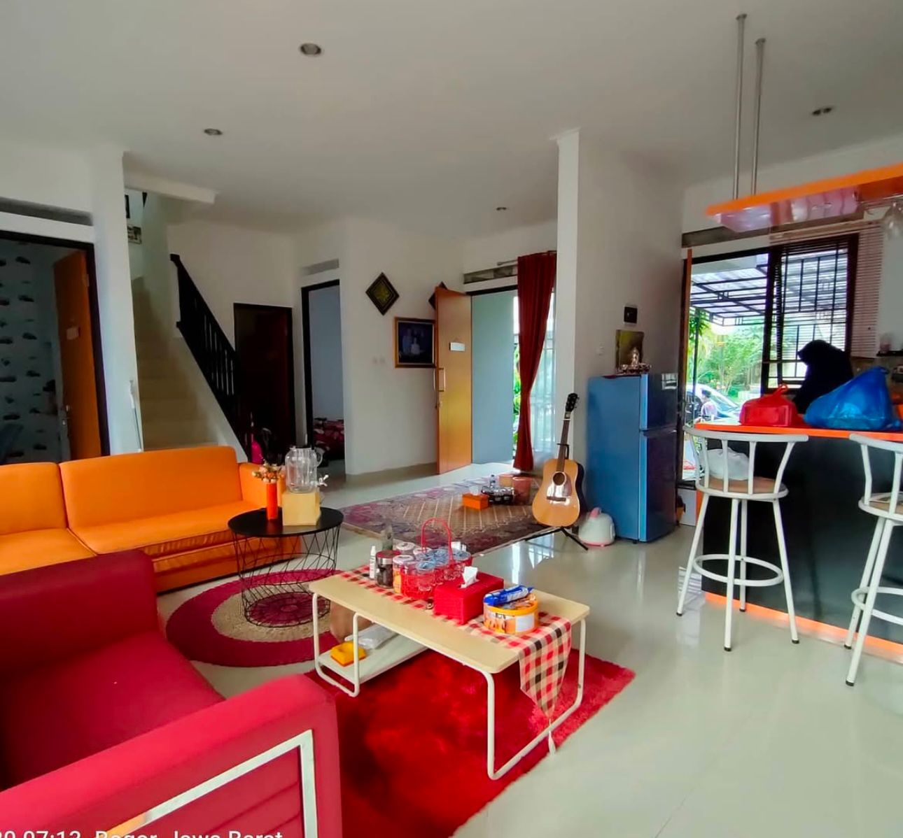 Dijual Rumah 2 Lantai dalam Perumahan di jalan Kebun Raya Bogor