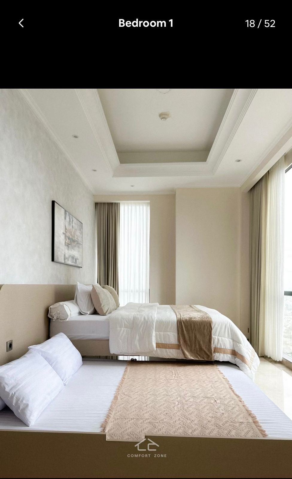 Disewakan Apartemen District 8 newly renovated unit khusus 4 bed