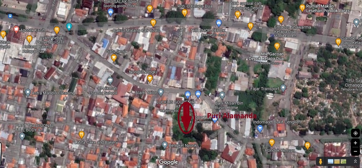 Kavling Siap Bangun dekat mako brimob kelapadua depok