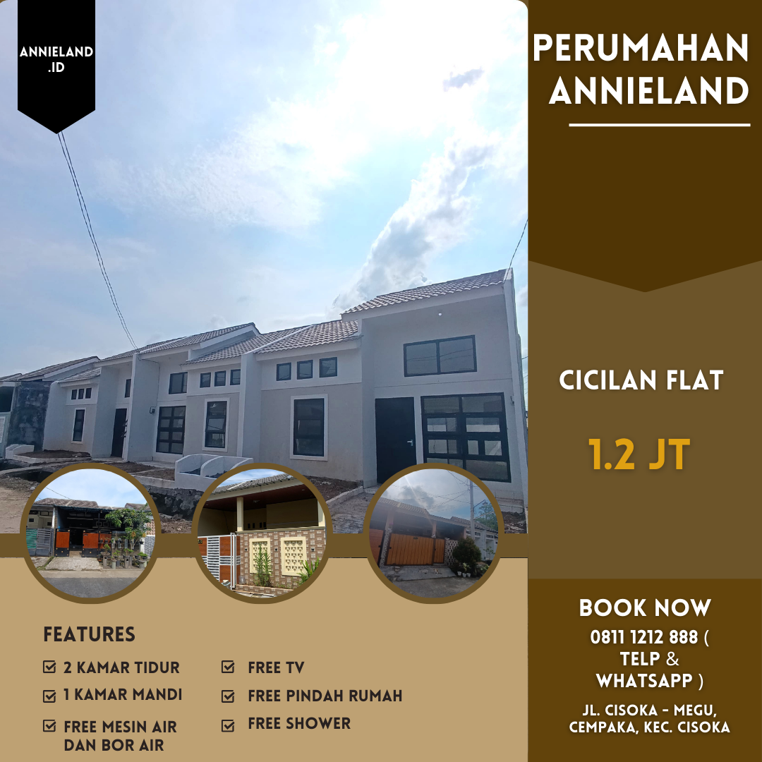 Perumahan subsidi 1 .2 jutaan KPR Flat