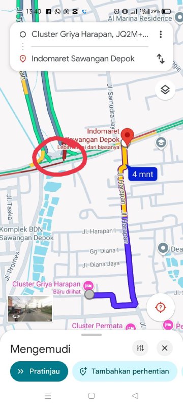 Dijua; Rumah Siap Huni, 5 Menit ke Pintu Tol Depok