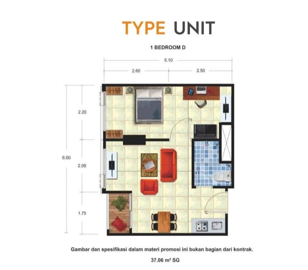 Apartemen Taman Melati Yogyakarta, Konsep Student Apartment MD97
